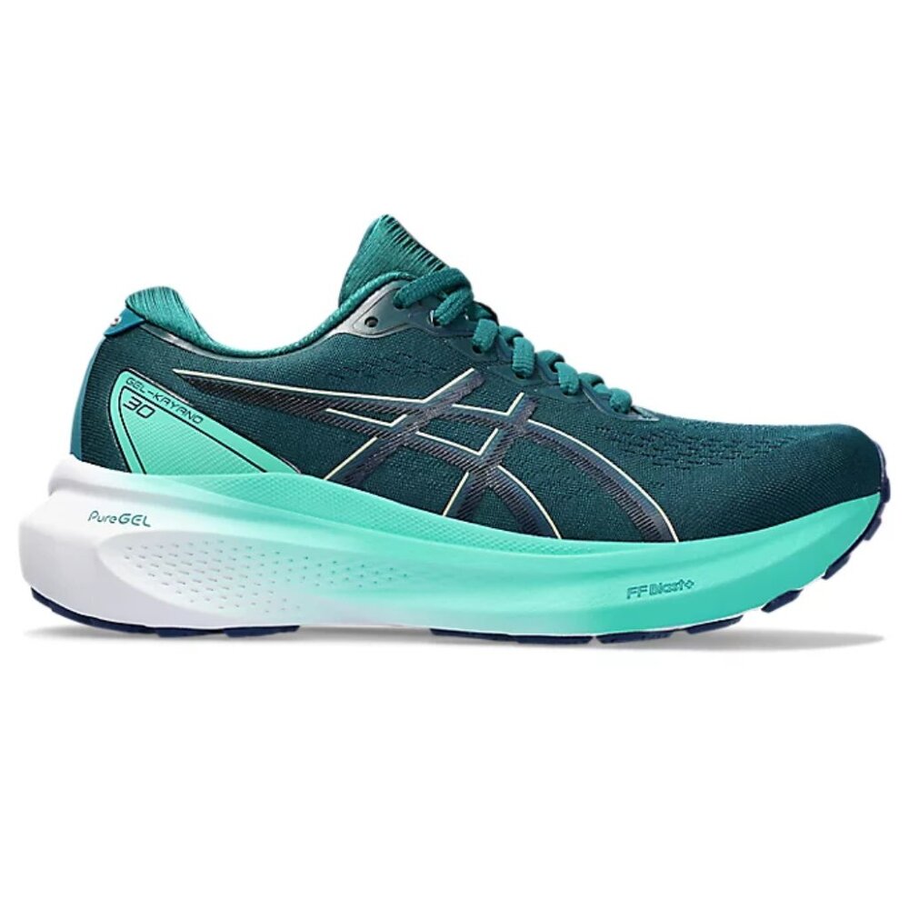 UsedLikeNew_ASICS Women's Gel-Kayano 30 Running Shoes_Rich Teal/Blue Expanse_Sz9